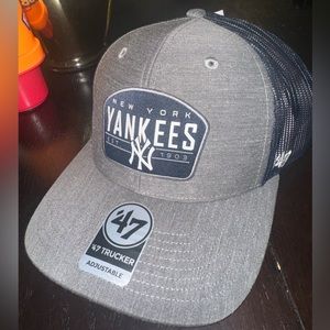 New York Yankees NY 47 Brand Mens Baseball Cap Adjustable